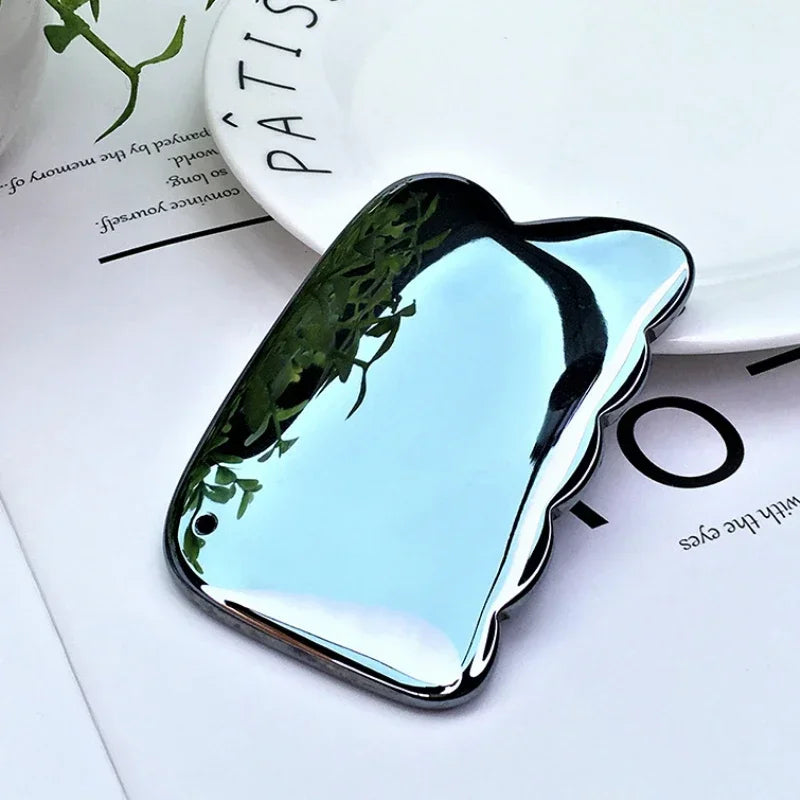 Terahertz Energy Stone Meridian Scraping Board Acupuncture Point Massager Face Eye Beauty Care Guasha Massage Tool
