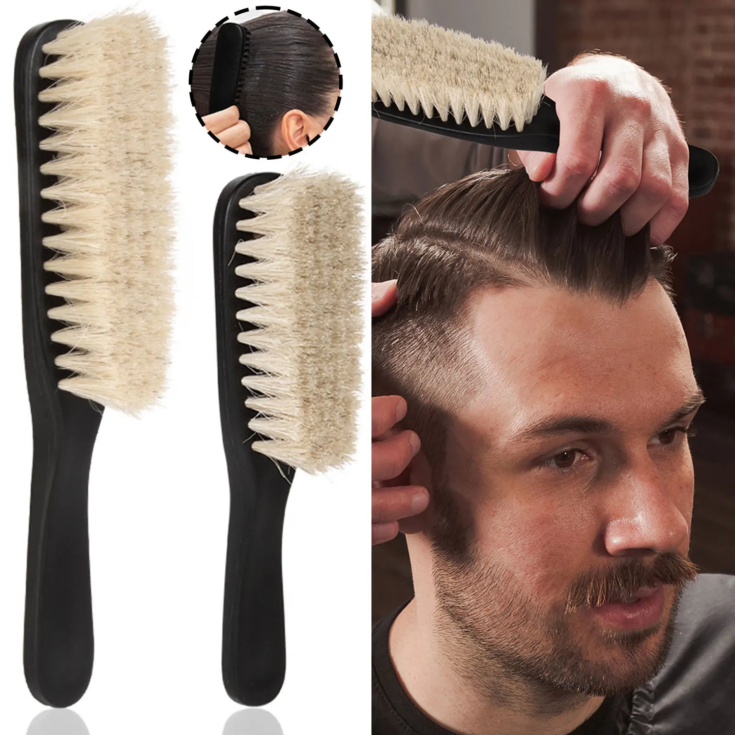 Men's Hair Brush,Mane Beard Comb,Beauty Salon,Present For Men,Neat Appearance,Multi Functional Beauty Tools