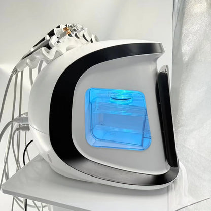 Oxygen 7-in-1 Smart Ice Blue Hydro Microdermabrasion Deep Cleansing Ultrasonic Skin Cleansing Machine