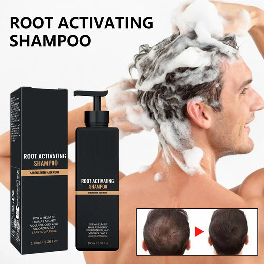 Hair Growth Shampoo for Men Strengthen Scalp Nourishing Anti Hair Loss Moisturizing Repairing Non-greasy Oil Control Clean 100ml