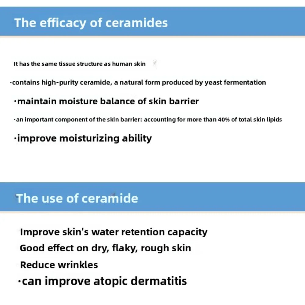 Cosmetic Grade Ceramide Powder for Skin Care – 50g to 1000g