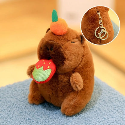 Cute Capybara Plush Toy Hoodie with Wings Simulation Doll Small Size Stuffed Animals Anime Fluffty Toy Birthday Party