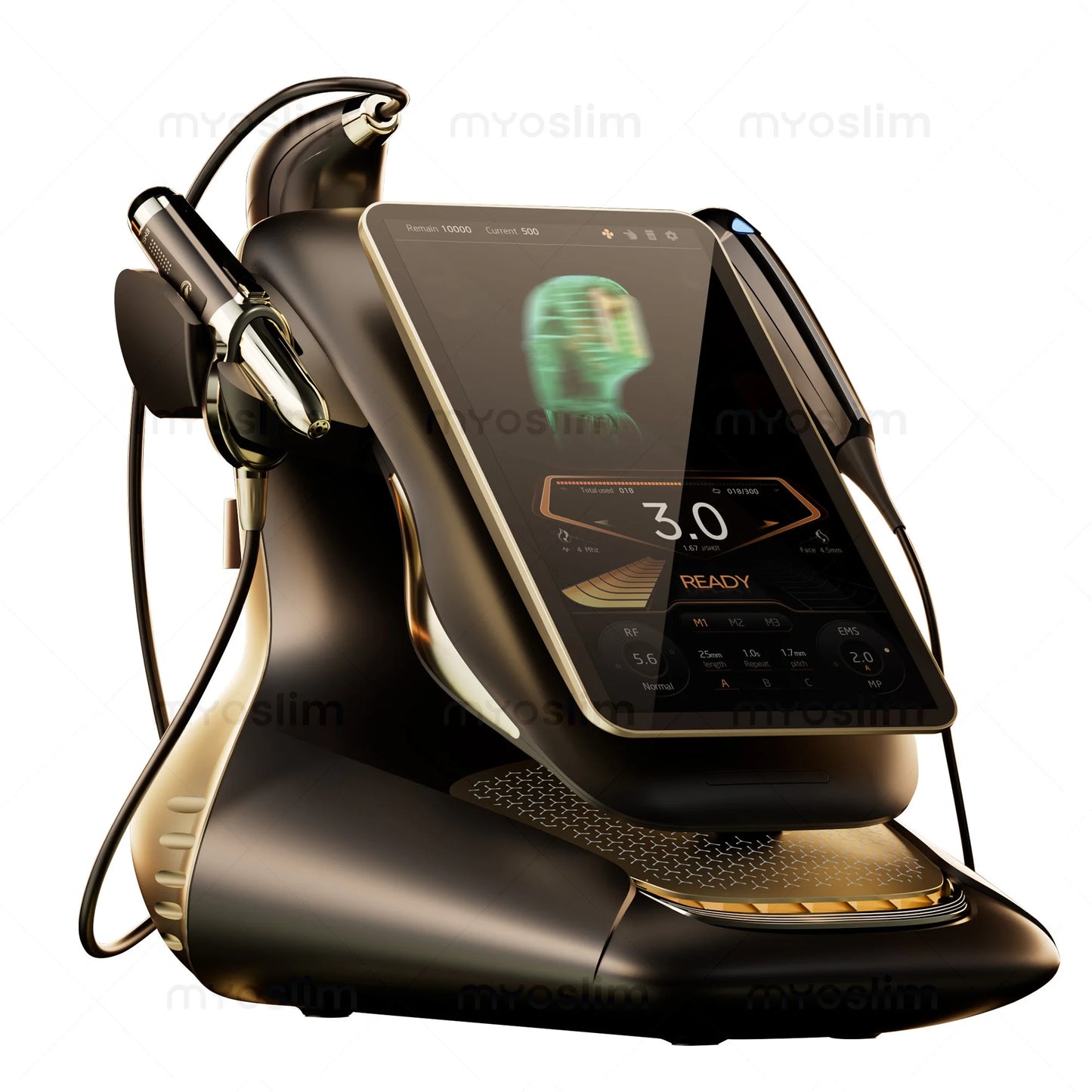 New Technology 3-in-1 Anti-Aging Beauty Machine 15.1 Inch HD Touch Screen Device Skin Tightening