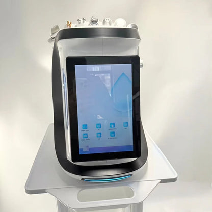 Oxygen 7-in-1 Smart Ice Blue Hydro Microdermabrasion Deep Cleansing Ultrasonic Skin Cleansing Machine