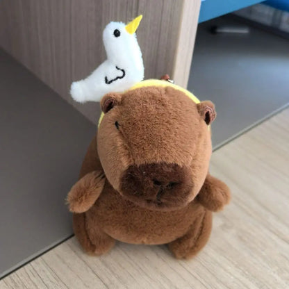 Cute Capybara Plush Toy Hoodie with Wings Simulation Doll Small Size Stuffed Animals Anime Fluffty Toy Birthday Party