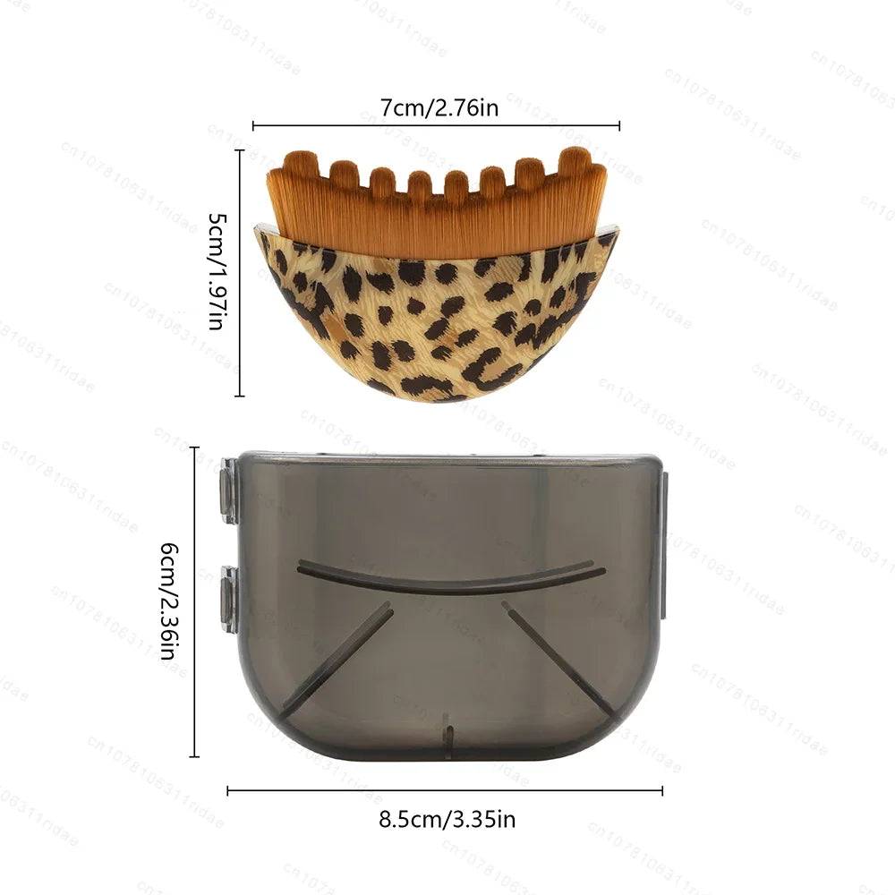 Lymphatic Contour Face Brush with Skin Scraping Guasha Face Massager Drainage Facial Lifting Massage Gouache Brush Scraping Face