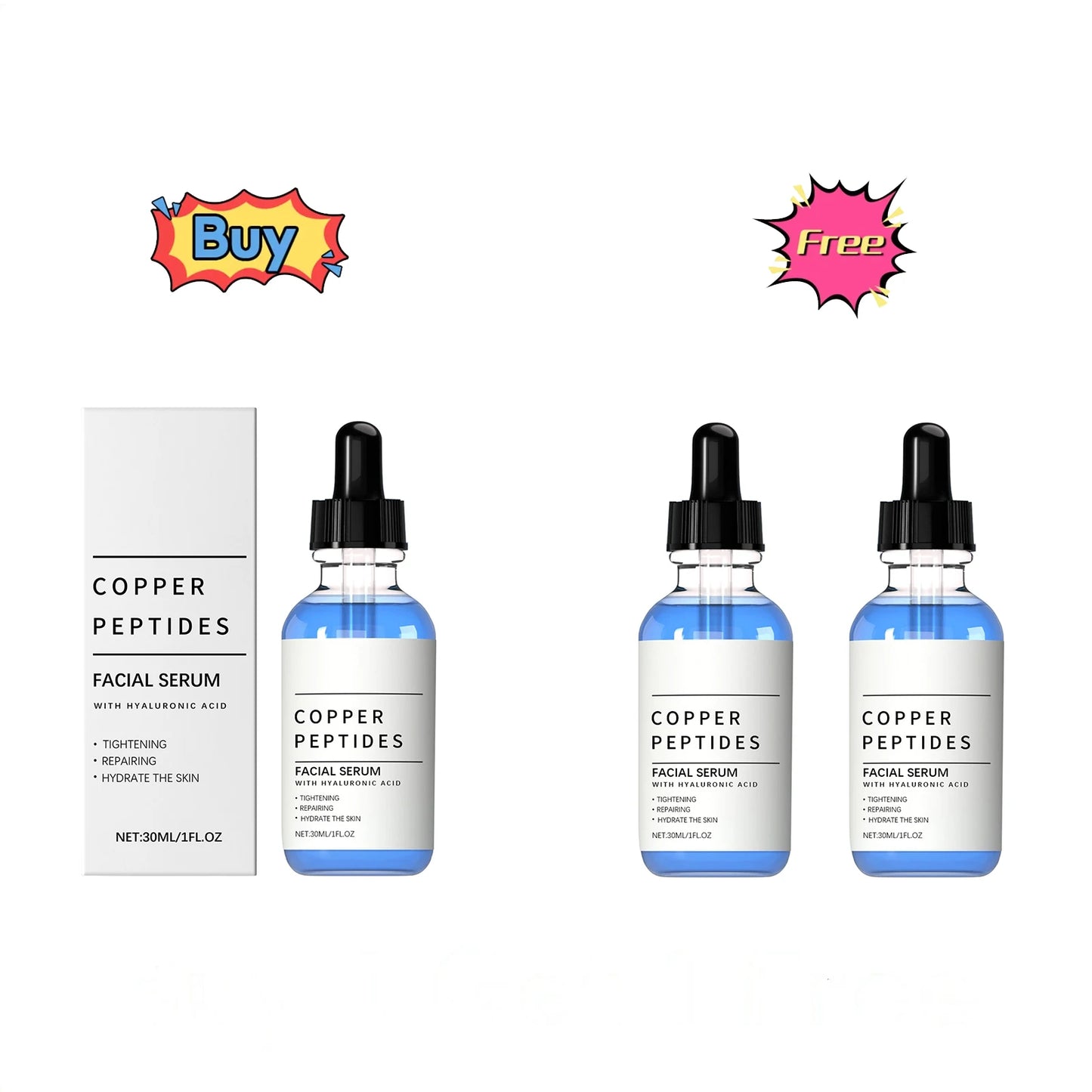 Hyaluronic Acid Hydrating Glow Facial Serum 30ml