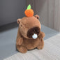 Cute Capybara Plush Toy Hoodie with Wings Simulation Doll Small Size Stuffed Animals Anime Fluffty Toy Birthday Party