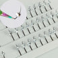 Glitter Diamond False Eyelashes Silver Shiny Rhinestones Individual Lashes For Beauty Party Makeup Color Fairy Lash Extensions