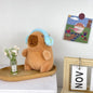 Cute Capybara Plush Toy Hoodie with Wings Simulation Doll Small Size Stuffed Animals Anime Fluffty Toy Birthday Party